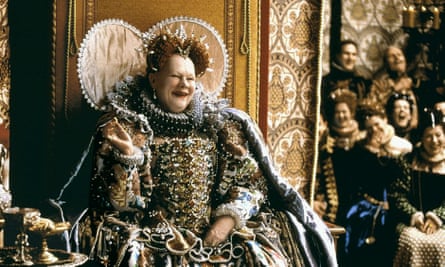 More! … Elizabeth, played by Judi Dench in Shakespeare in Love, was happy with three performances a year – James wanted 10.