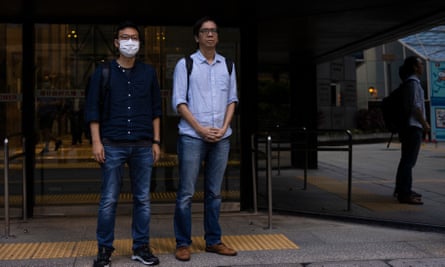 Patrick Lam and Chung Pui-kuen in June 2023