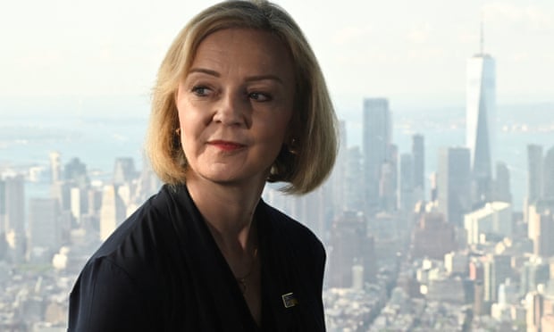 Prime minister Liz Truss.