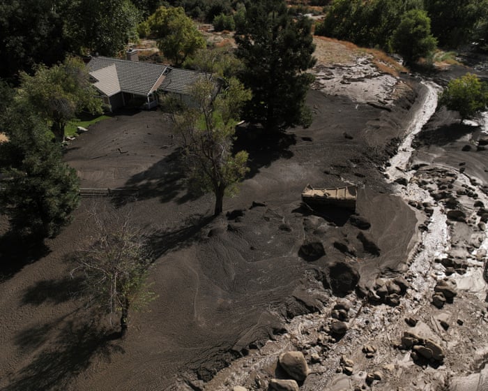 Two-year-old boy drowns after heavy rain unleashes mudslides in southern California