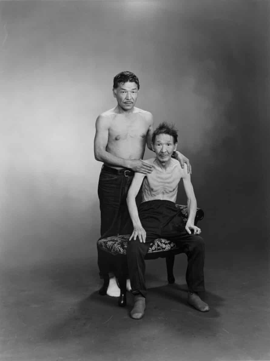 Masahisa and Sukezo, 1985, by Masahisa Fukase. From  the series Family, 1971-90.