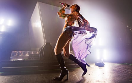 Charli XCX performs on stage at The O2 Institute, Birmingham, UK, October 2019