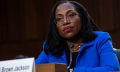 Ketanji Brown Jackson answers questions during her confirmation hearing in March 2022.