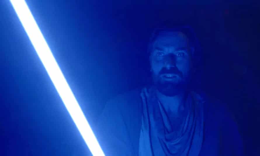 ‘It packed a considerable emotional punch’ … Ewan McGregor as a much weakened Obi-Wan Kenobi, as he faces off against Darth Vader.