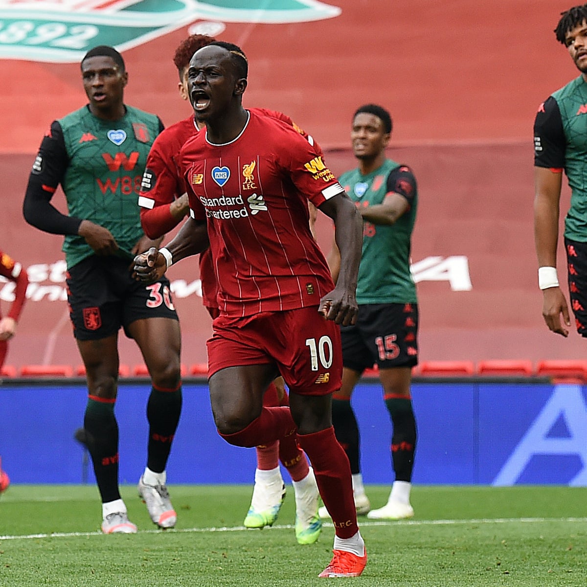 Sadio Mane Gets Liverpool Back On Track Against Wasteful Aston Villa Premier League The Guardian