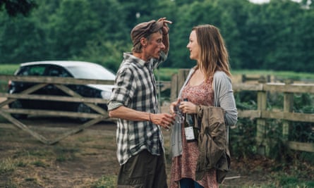 Stirling with Mackenzie Crook in The Detectorists.