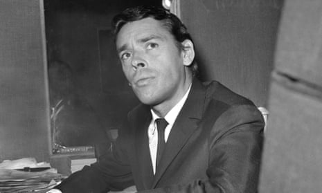 Jacques Brel in his dressing room at Olympia music-hall in Paris, 1966.