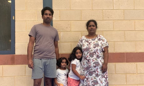 Tamil asylum seekers Nades and Priya Murugappan, and their daughters Kopika and Tharnicaa were detained at the Christmas Island detention centre in 2019