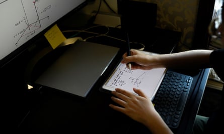 an unidentified student