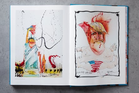 Artwork from Ralph Steadman: A Life in Ink