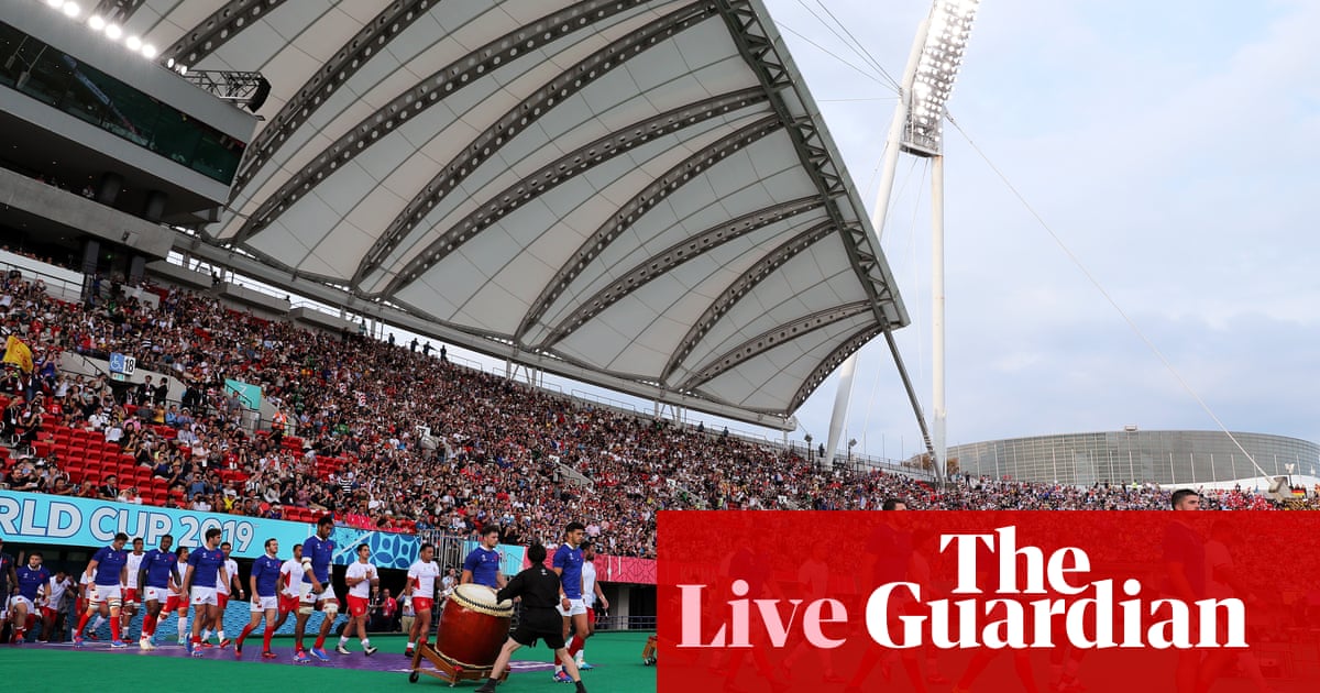 France v Tonga: Rugby World Cup 2019 – live!