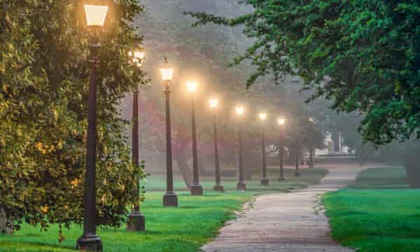 Early morning in Regent’s Park, London.