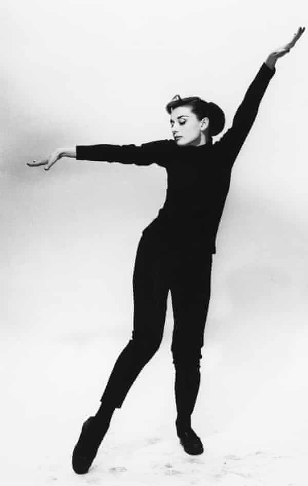 Audrey Hepburn in the 1956 film Funny Face.