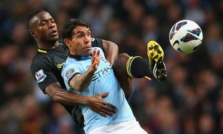 Carlos Tevez was bought from Manchester United and provided goals and a falling-out with Roberto Mancini.