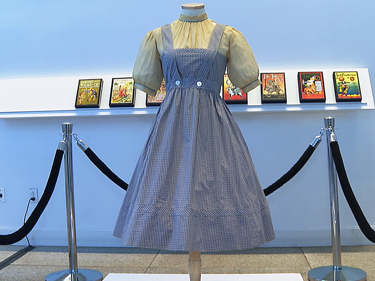 dorothy wizard of oz dress Dorothy's from The Sells for $1.56 Million All you need is the right accessory for a finish touch Auction of long-lost Wizard of
