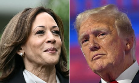 Kamala Harris and Donald Trump