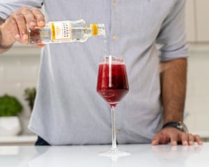 Pritesh Mody’s Pinotage Spritz.
