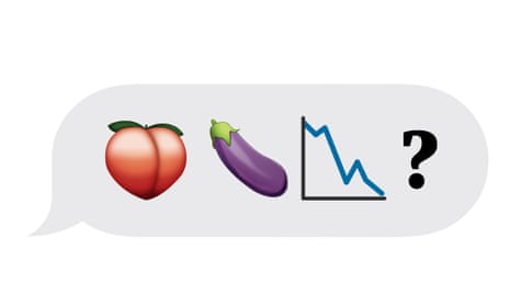 Emoji illustration representing the possibility of a sex recession.