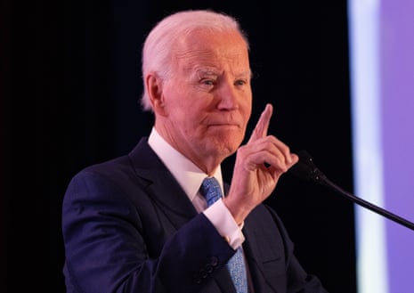 Joe Biden slams Republicans for turning transgender rights into 'political football' | Joe Biden | The Guardian