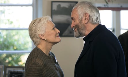 With Jonathan Pryce in The Wife