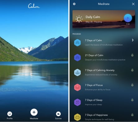 Five of the best meditation apps | Apps | The Guardian
