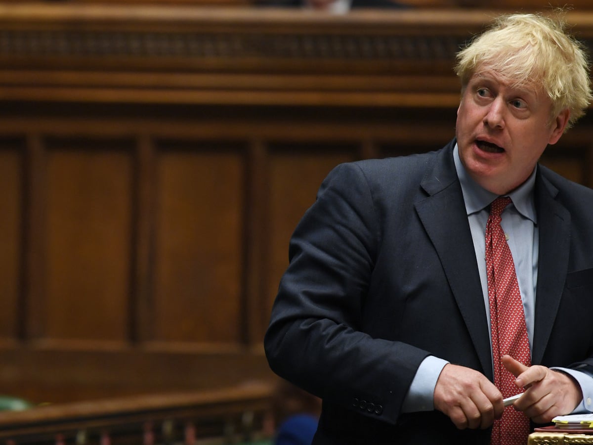 Boris Johnson Indicates At Pmqs He Has Not Read Winter Coronavirus Report Politics The Guardian