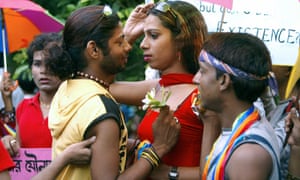 Indian human rights activists march for sexual freedom in 2006