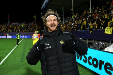 Kasper Høgh, scorer of Bodø/Glimt’s first two goals.