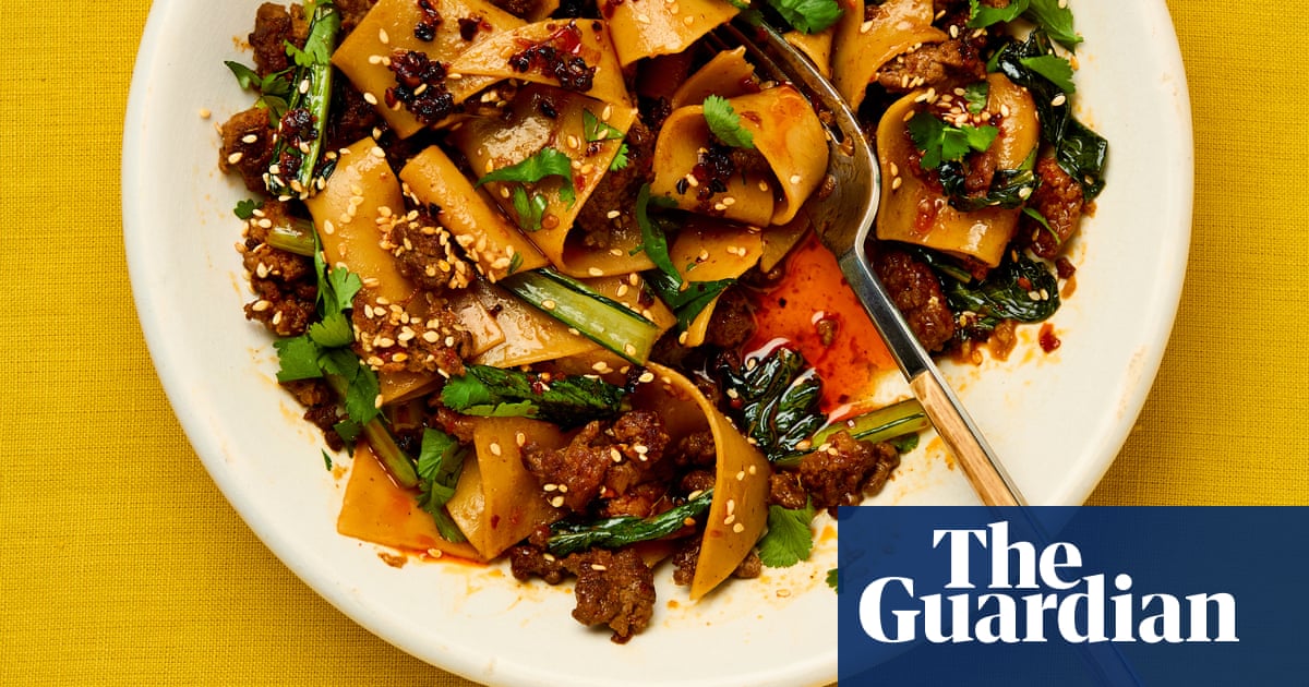 Sambal prawn pasta and cumin lamb noodles: Julie Lin's Malaysian-inspired fusion recipes for one