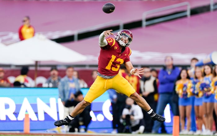 caleb williams red dress Caleb Williams Outfit at NFL Draft in Chrome Hearts Suit, Explained
