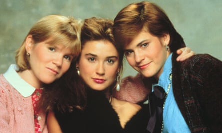 Mare Winningham, Demi Moore and Ally Sheedy Film in St Elmo’s Fire