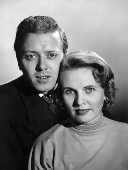 Richard Attenborough and Sheila Sim in the 1940s.