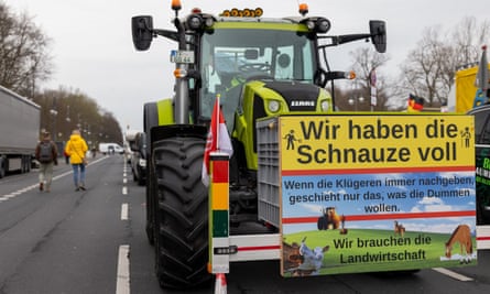 Farmers’ protest in Berlin, 22 March.