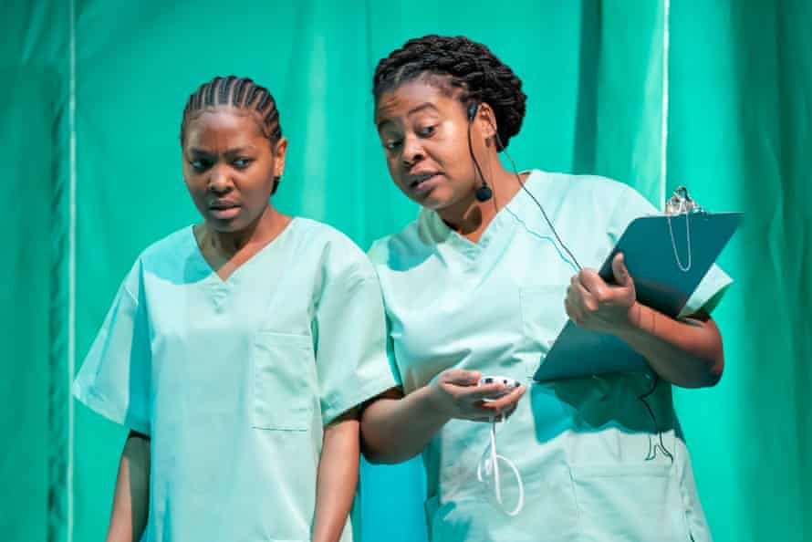 Kayla Meikle, right, with Déja Bowens in Marys Seacole.