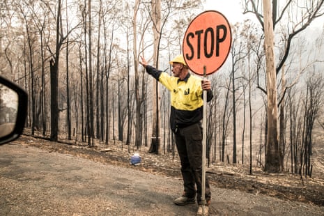 ‘Those who linked the bushfires to climate change were “raving inner-city lunatics”, said the deputy PM.’