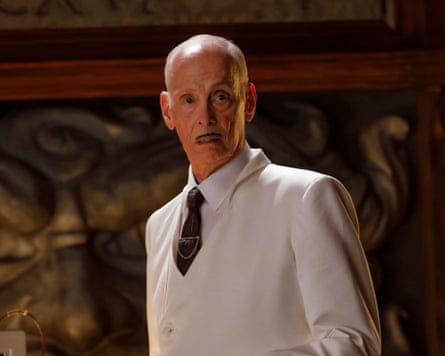 John Waters as Mr Phibes in American Horror Story.