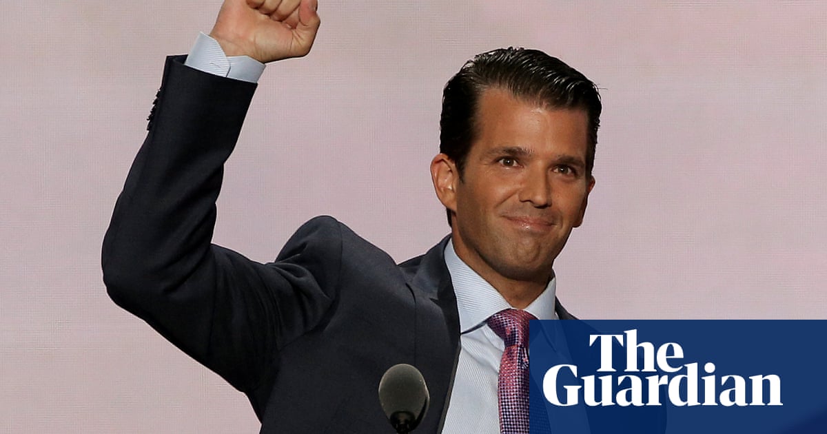 Donald Trump Jr From Childhood Struggles To Global Notoriety Us News The Guardian