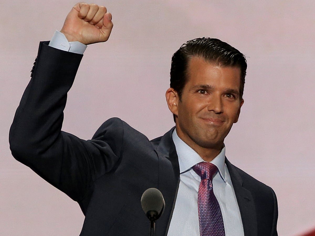 Donald Trump Jr From Childhood Struggles To Global Notoriety Us News The Guardian