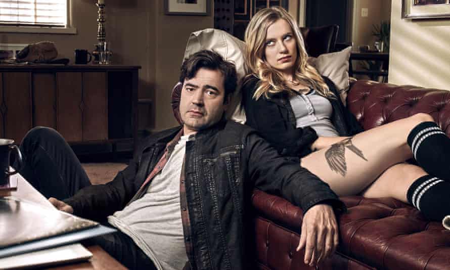 Ron Livingston and Anja Savcic in Loudermilk.