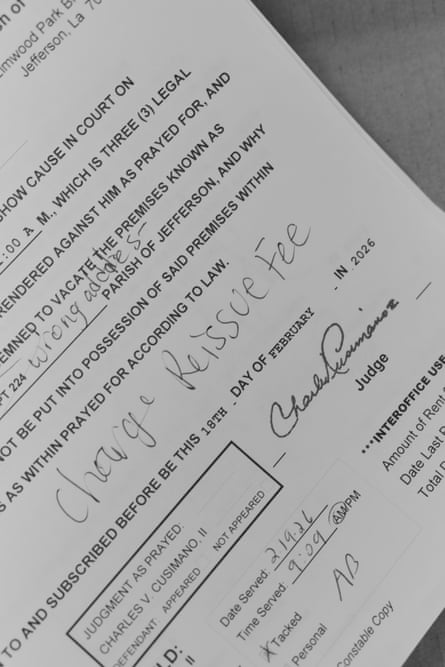 Closeup of a legal filing. immersive-3-up
