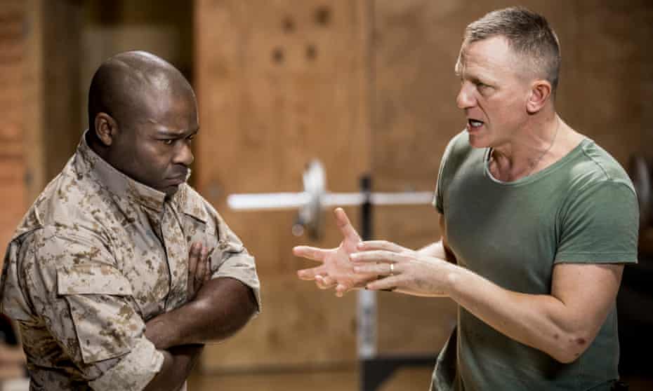 David Oyelowo and Daniel Craig in Othello.