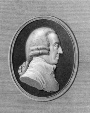 Adam Smith, the 18th-century Scottish philosopher and economist.