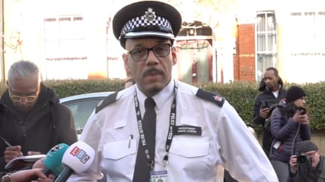 Clapham chemical assault: police statement on 'horrific' attack – video