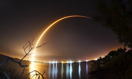 The SpaceX Falcon 9 rocket launched from Cape Canaveral, Florida on Thursday, carrying the Israeli lander Beresheet