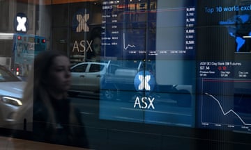 The indicator boards are seen at the ASX in Sydney, Tuesday, June 14, 2022. The Australian Securities Exchange has dropped more than five per cent in opening trade after US markets slumped overnight. (AAP Image/Dan Himbrechts) NO ARCHIVING