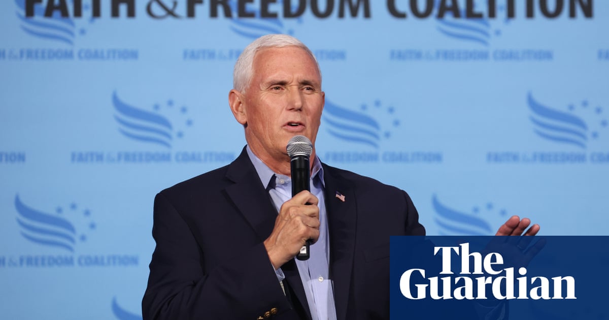 Mike Pence will enter presidential race ‘well before late June’ - if he does at all