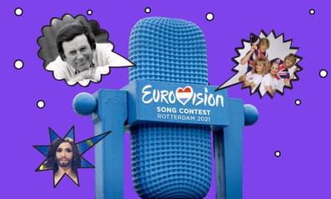 From Wogan to Conchita Wurst ... it could only be Eurovision. 