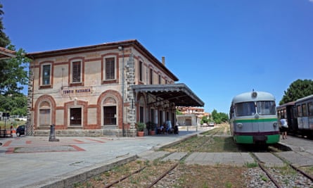 Tempio Pausania station.
