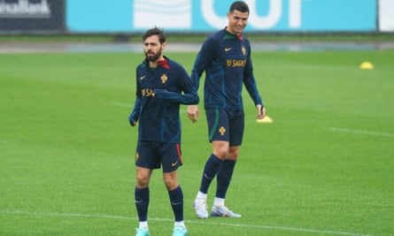 Cristiano Ronaldo feels Manchester United ‘cut his legs’ as relations soured | Cristiano Ronaldo 5 Cristiano Ronaldo (right) is currently in Qatar with Portugal.