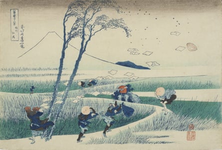 Ejiri in Suruga Province, 1830-1833, Katsushika Hokusai.